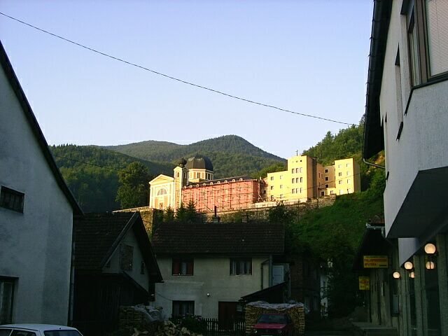 Fojnica · A view towards the monastery