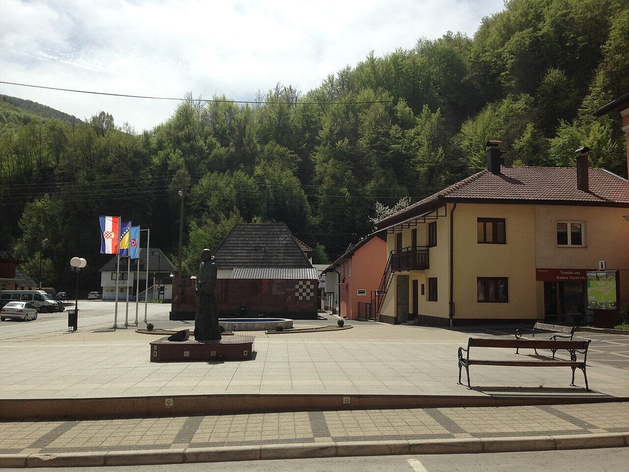 Kreševo · The historic town centre